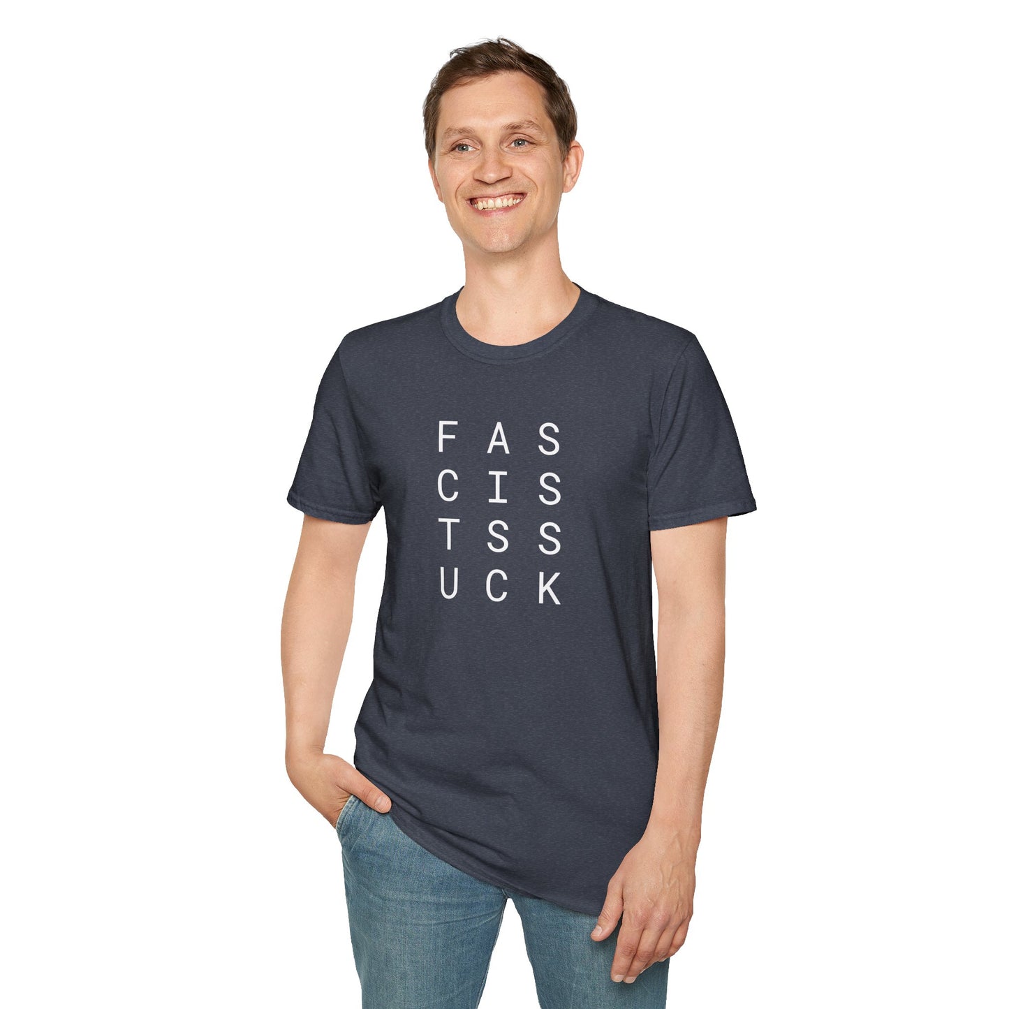 Fascists Suck - Unisex Softstyle T-Shirt
