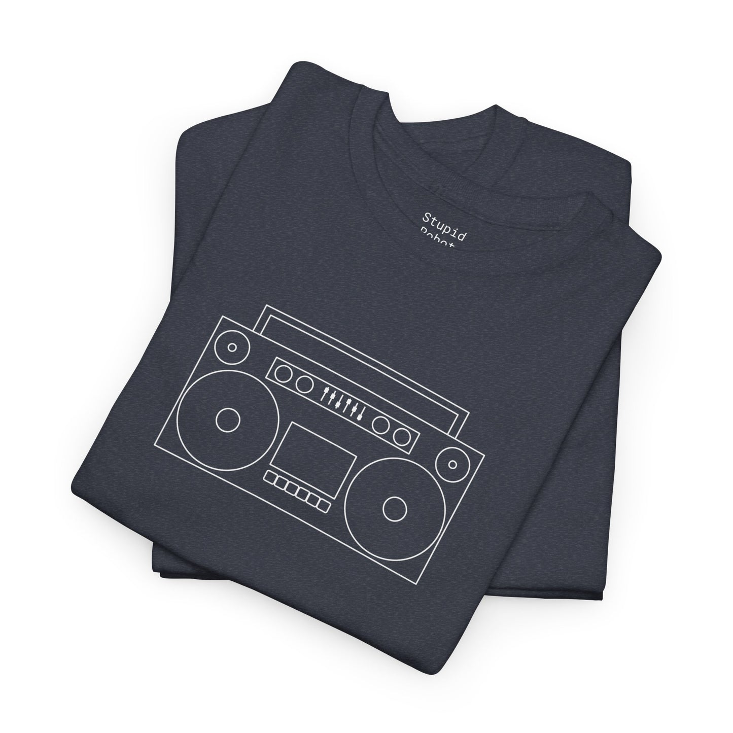 Retro Boombox - Unisex Heavy Cotton T-Shirt