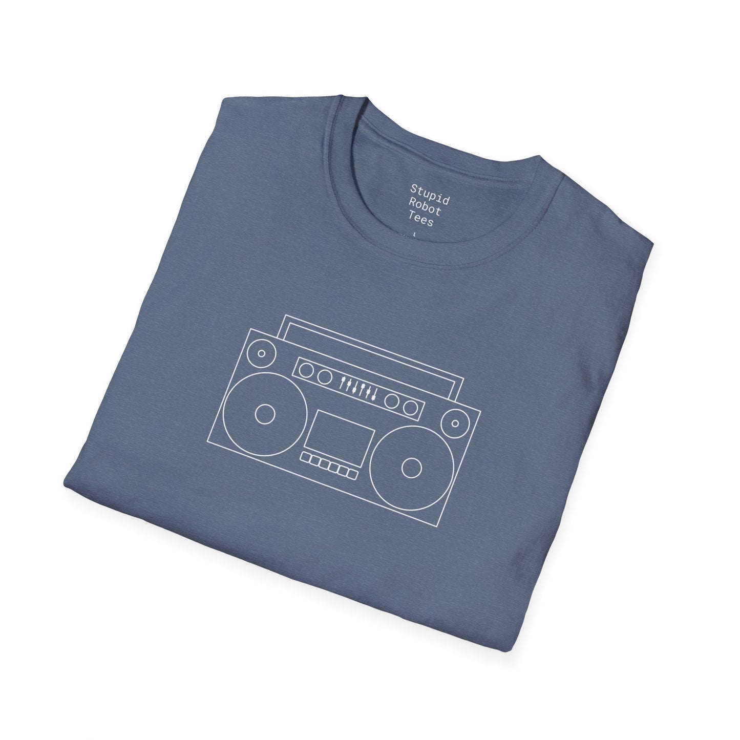Retro Boombox - Unisex Softstyle T-Shirt
