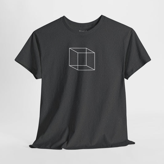 3d Cube - Unisex Heavy Cotton T-Shirt
