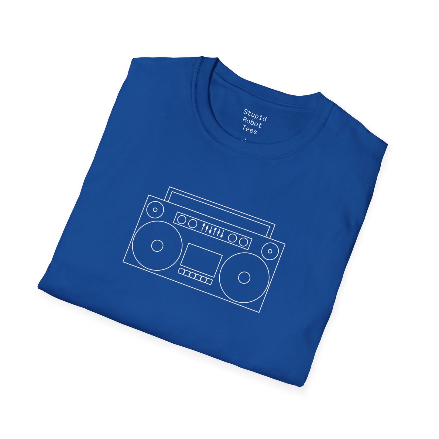 Retro Boombox - Unisex Softstyle T-Shirt