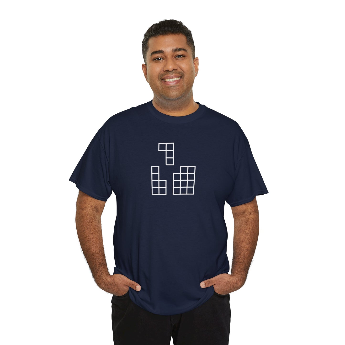 Tetris L - Unisex Heavy Cotton T-Shirt