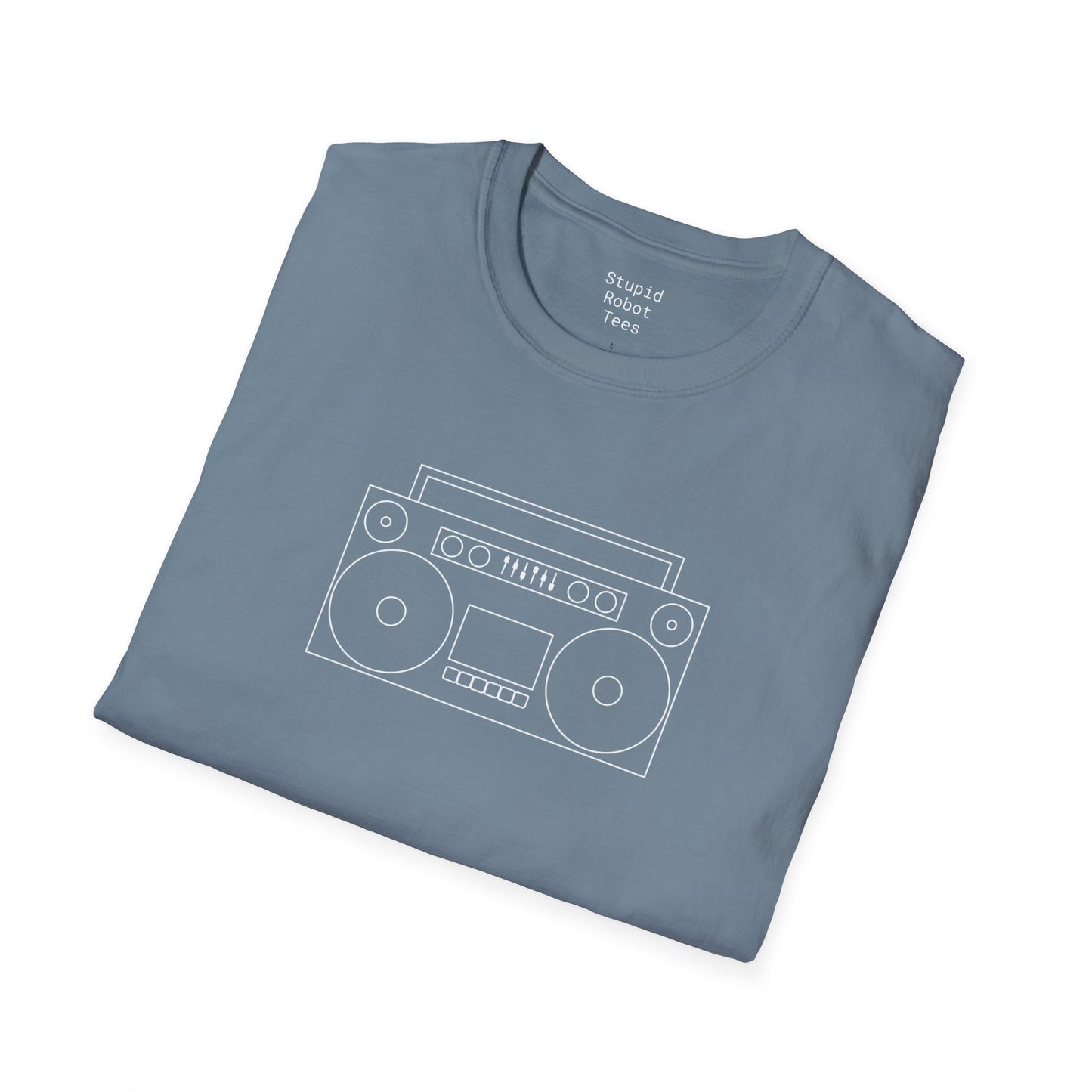 Retro Boombox - Unisex Softstyle T-Shirt