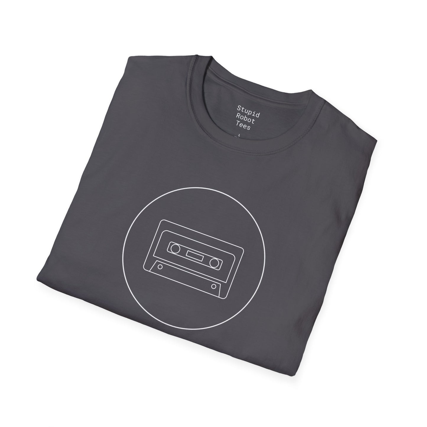 Retro Cassette Tape - Unisex Softstyle T-Shirt