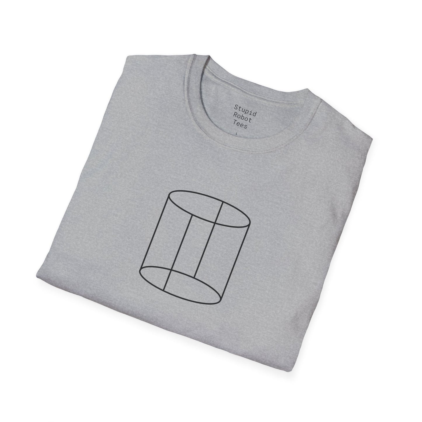 3d Cylinder - Unisex Softstyle T-Shirt