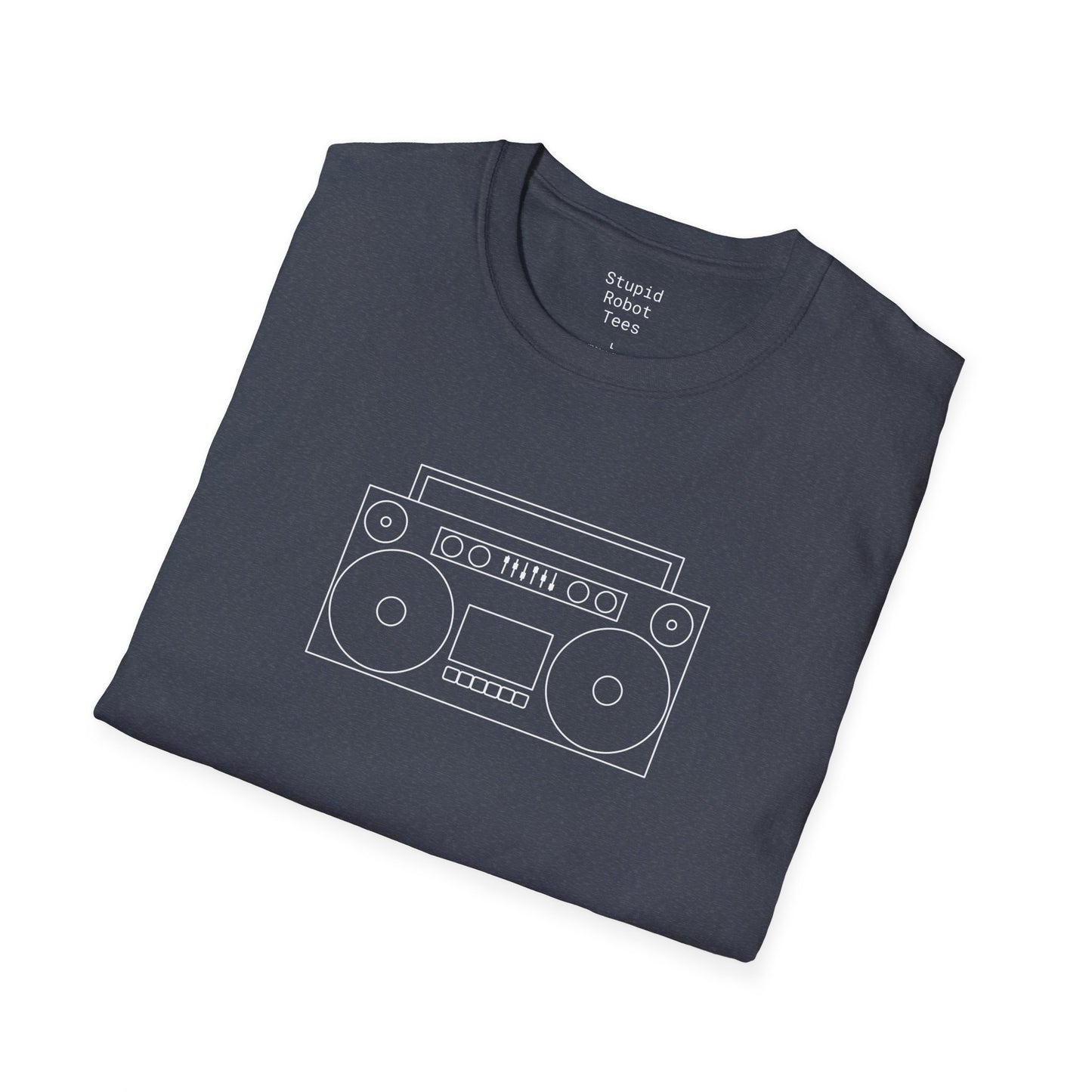 Retro Boombox - Unisex Softstyle T-Shirt