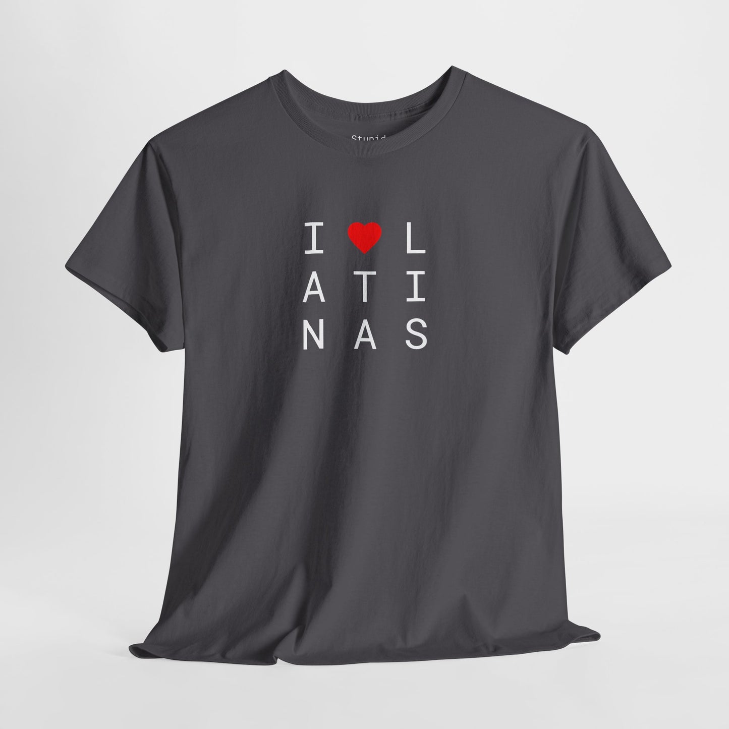 I <heart> LATINAS (2 color) - Unisex Heavy Cotton T-Shirt