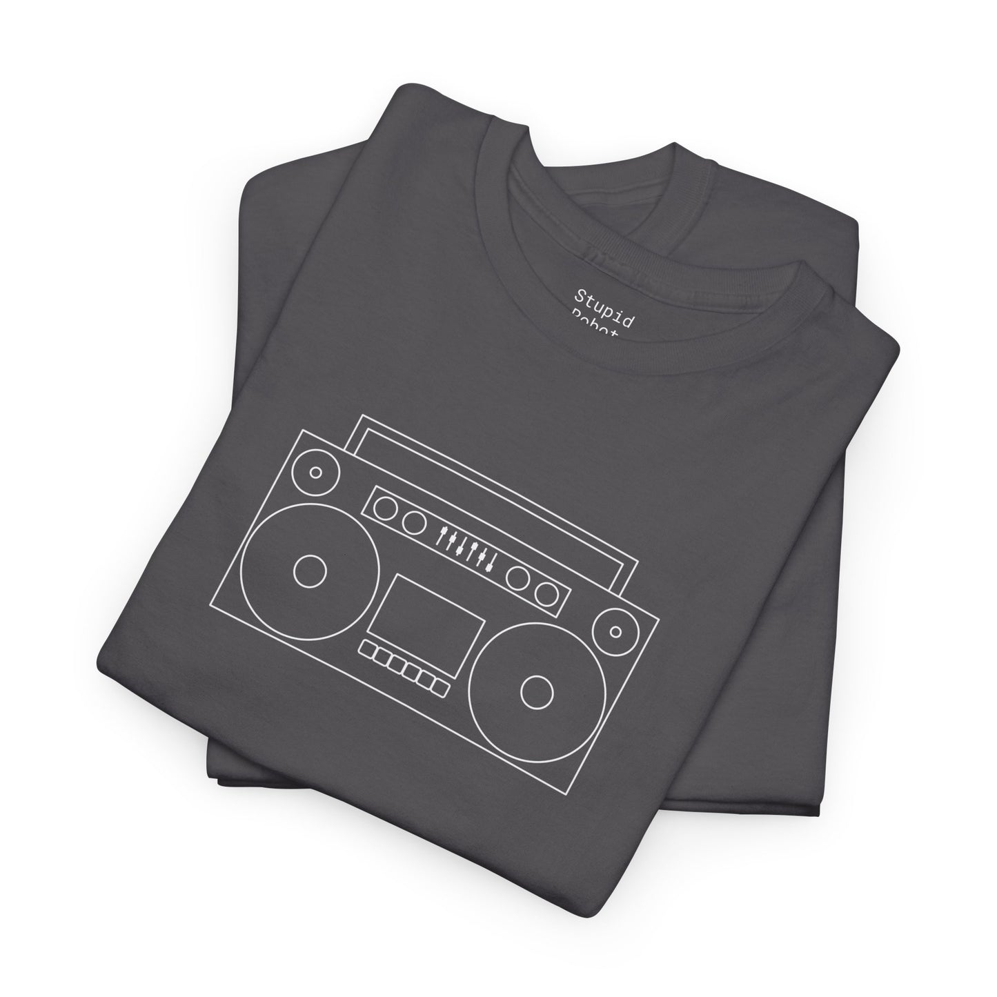 Retro Boombox - Unisex Heavy Cotton T-Shirt