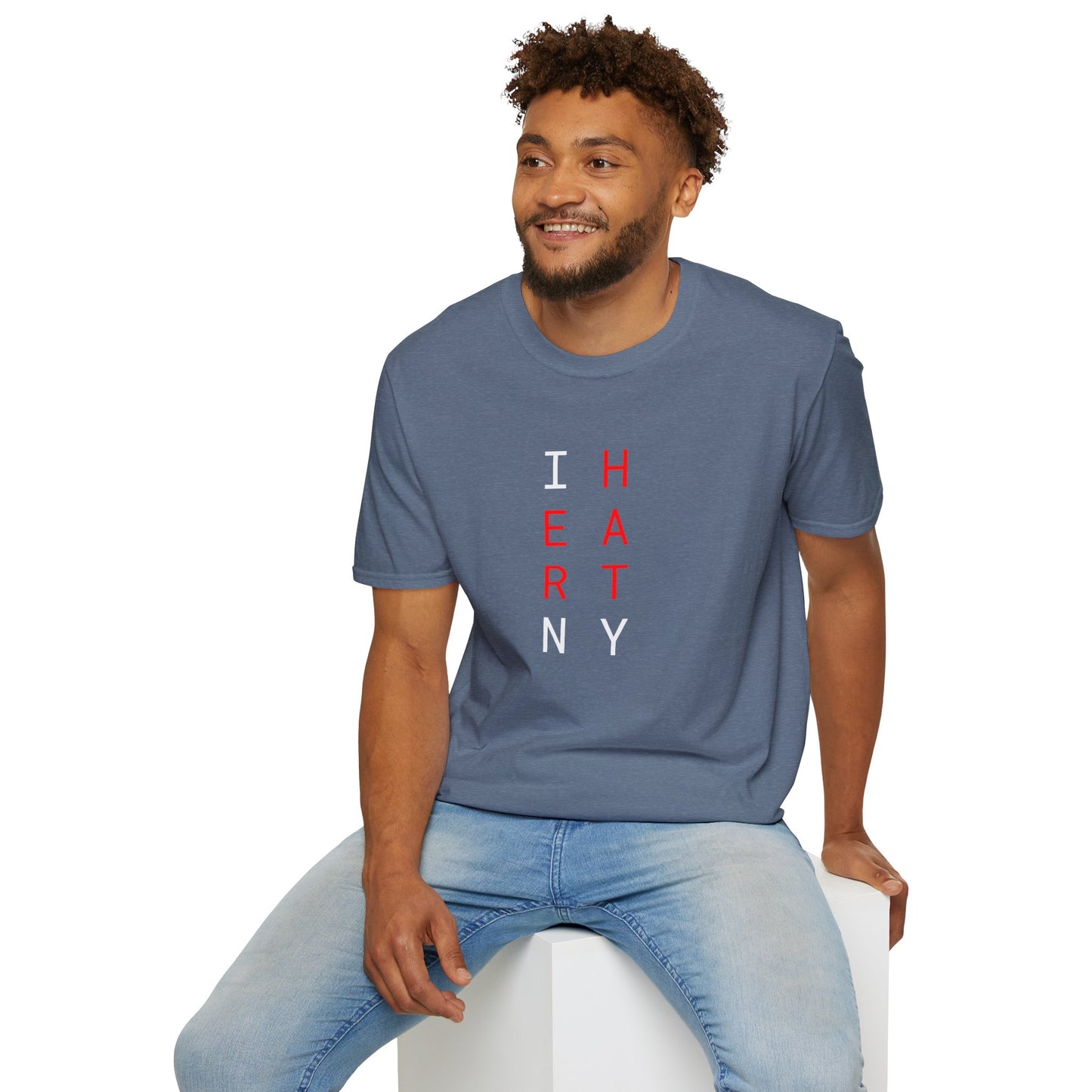 I HEART NY (2 color) - Unisex Softstyle T-Shirt