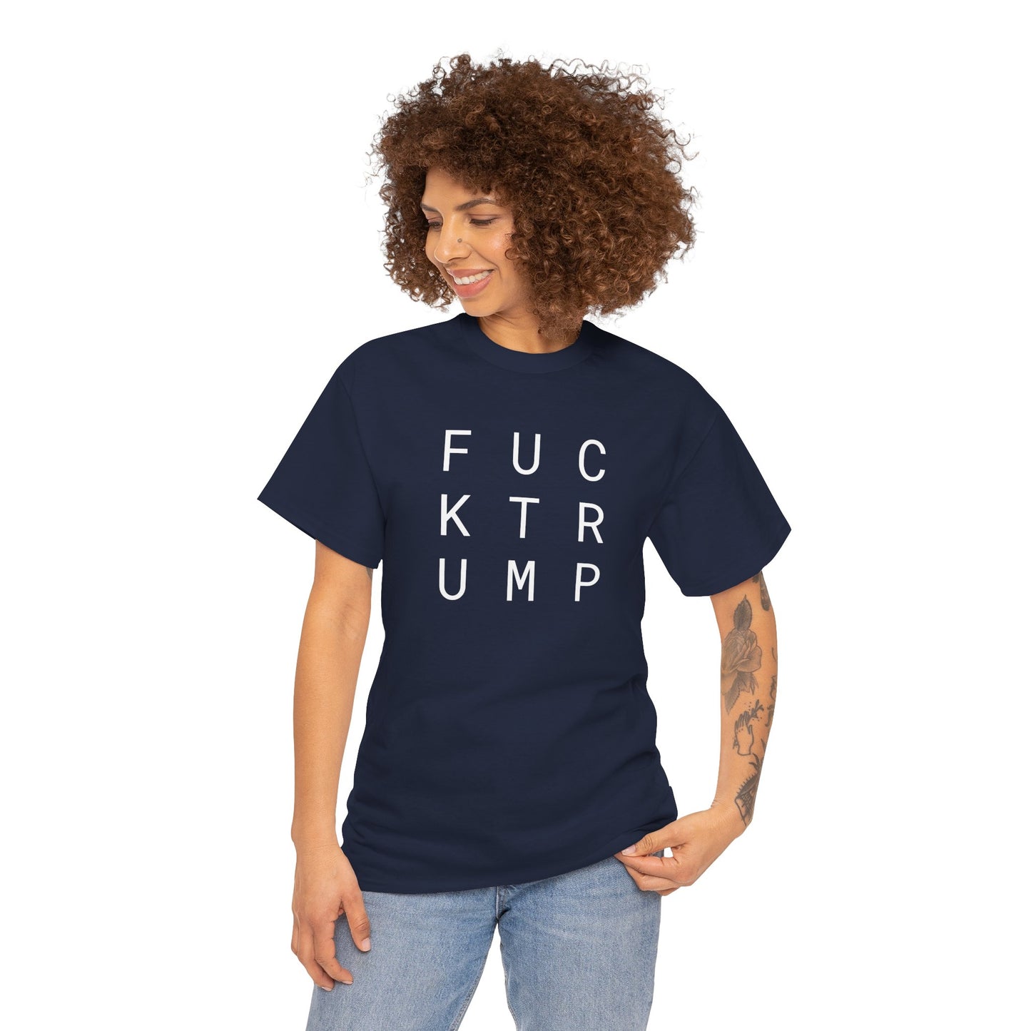 FUCK Trump - Unisex Heavy Cotton T-Shirt
