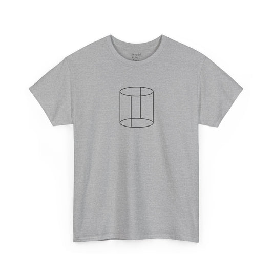 3d Cylinder - Unisex Heavy Cotton T-Shirt