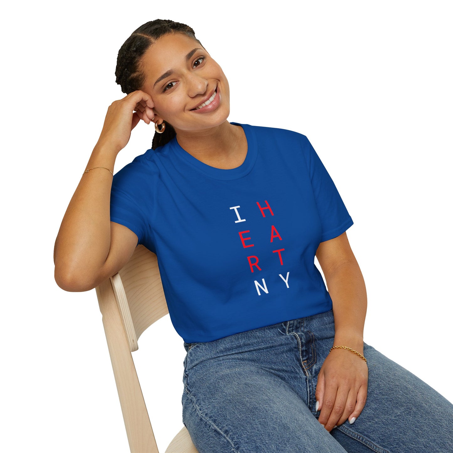 I HEART NY (2 color) - Unisex Softstyle T-Shirt