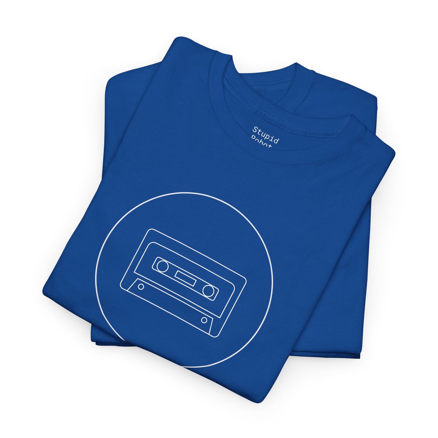 Retro Cassette Tape - Unisex Heavy Cotton T-Shirt