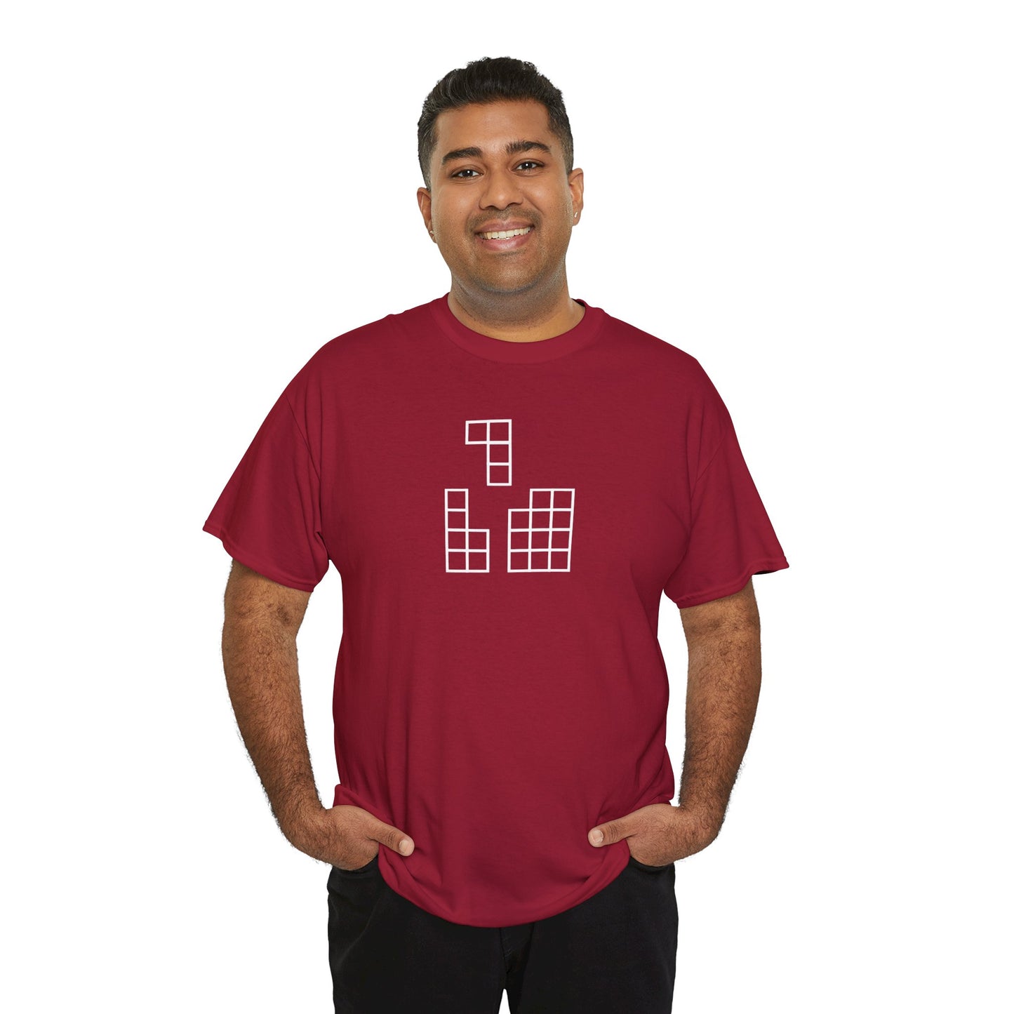 Tetris L - Unisex Heavy Cotton T-Shirt