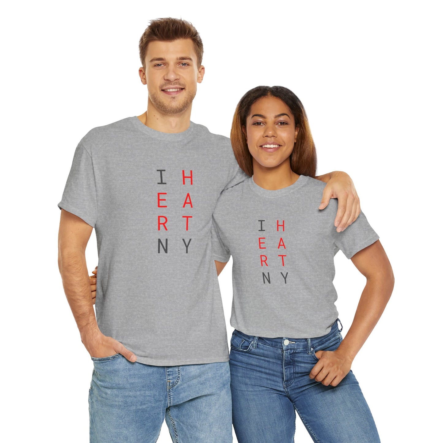 I HEART NY (2 color) - Unisex Heavy Cotton T-Shirt