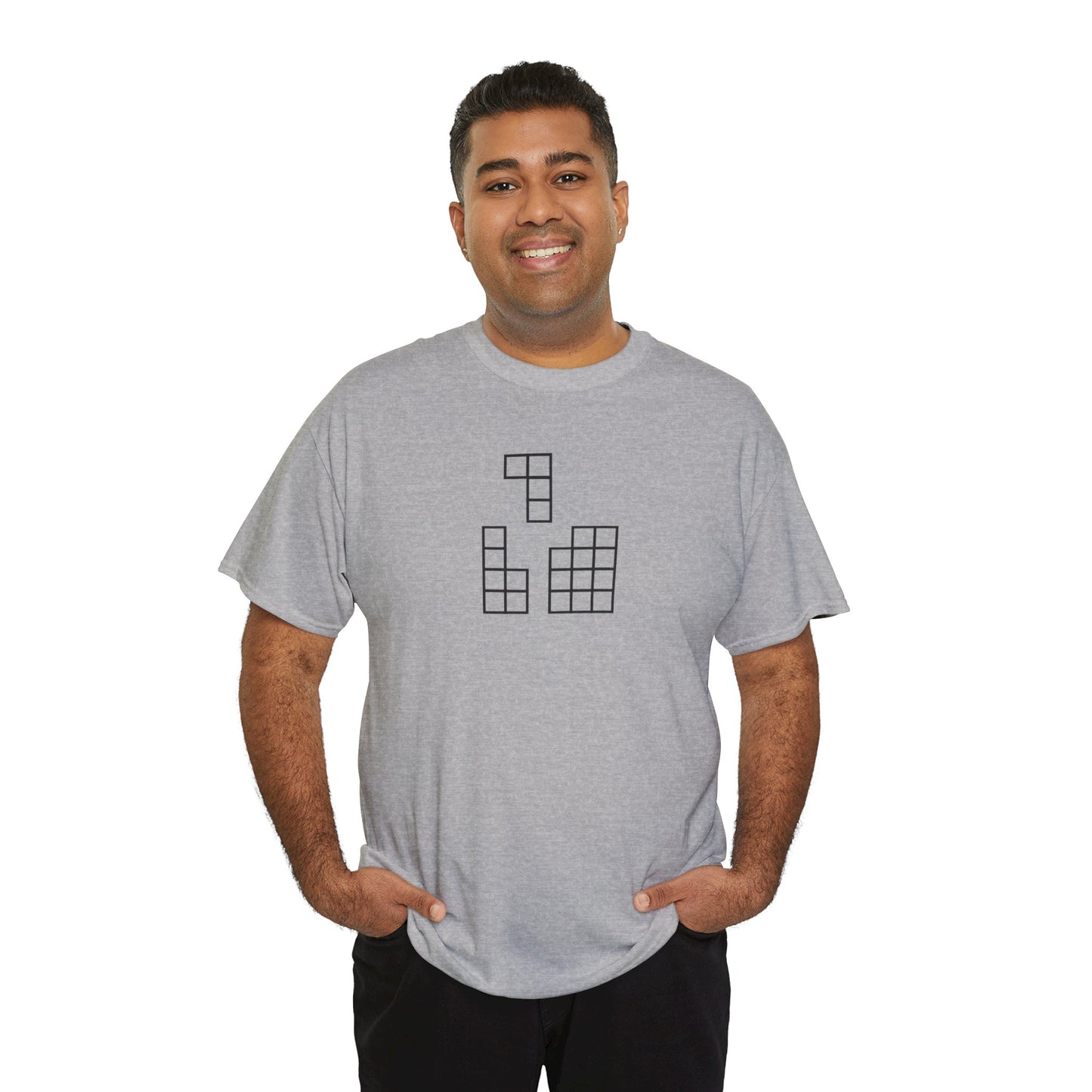 Tetris L - Unisex Heavy Cotton T-Shirt