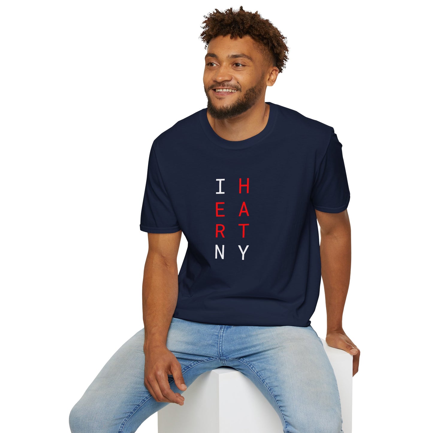 I HEART NY (2 color) - Unisex Softstyle T-Shirt
