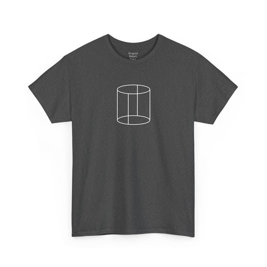 3d Cylinder - Unisex Heavy Cotton T-Shirt