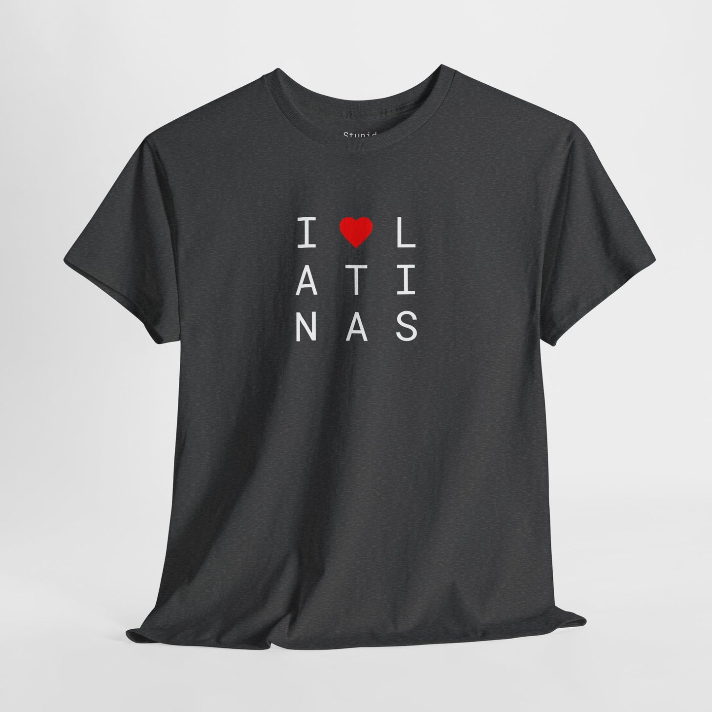 I <heart> LATINAS (2 color) - Unisex Heavy Cotton T-Shirt