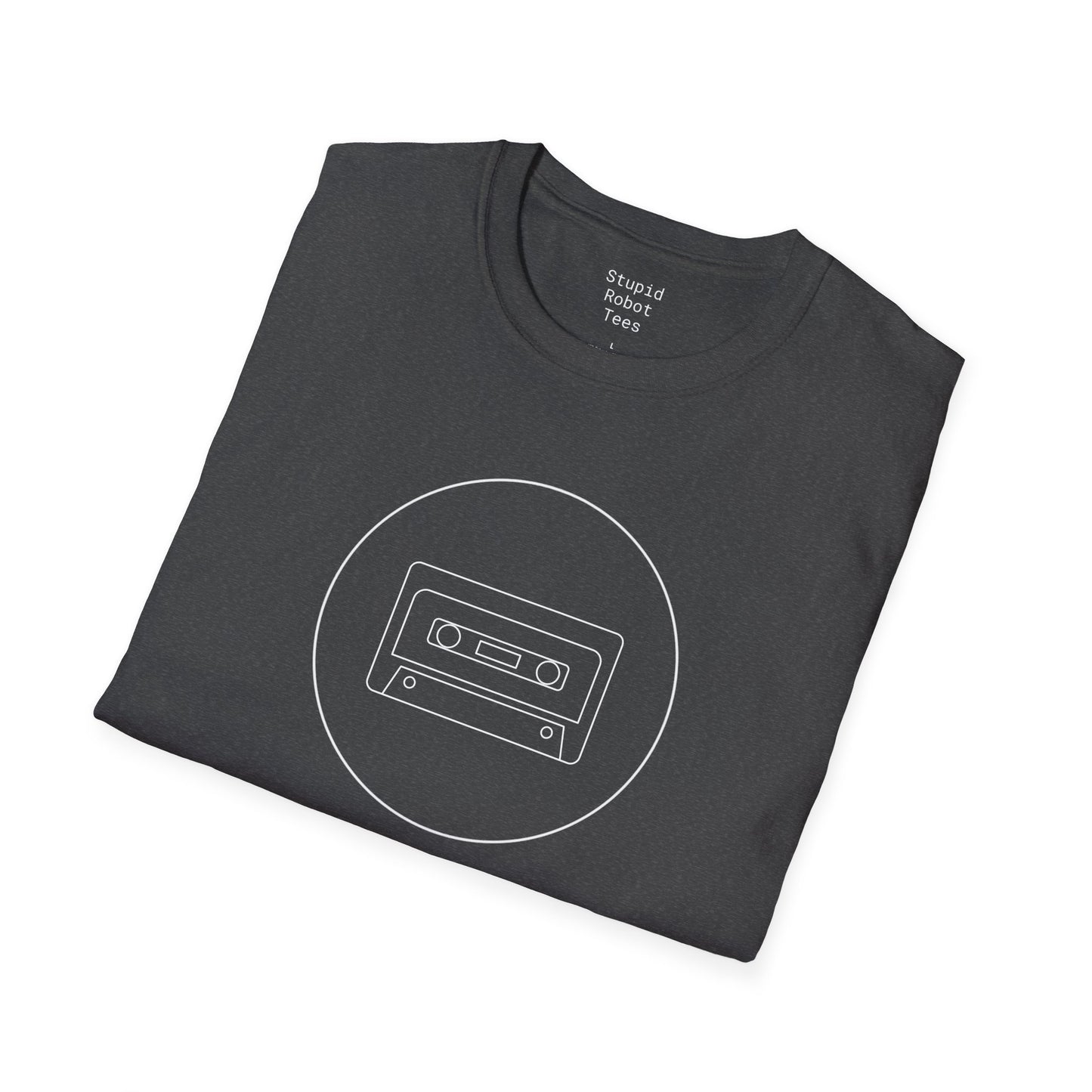 Retro Cassette Tape - Unisex Softstyle T-Shirt