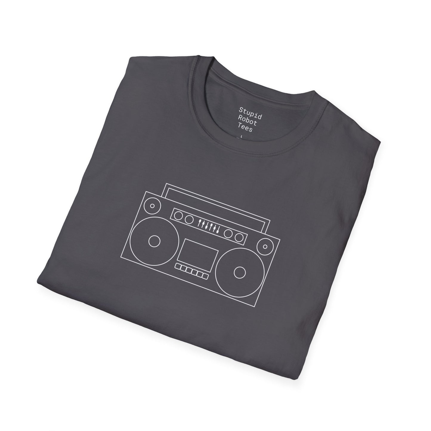 Retro Boombox - Unisex Softstyle T-Shirt