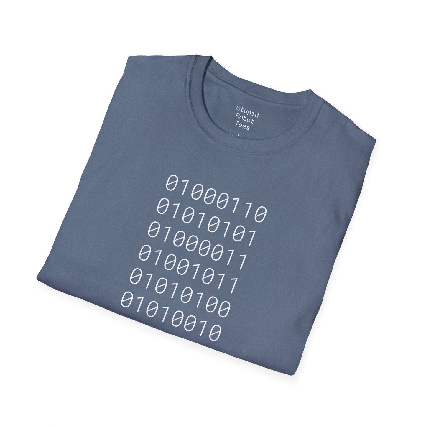 FUCK TRUMP (binary) - Unisex Softstyle T-Shirt