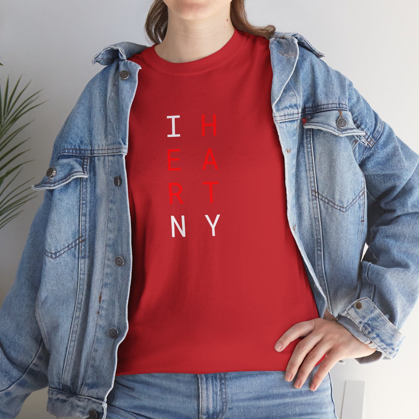 I HEART NY (2 color) - Unisex Heavy Cotton T-Shirt