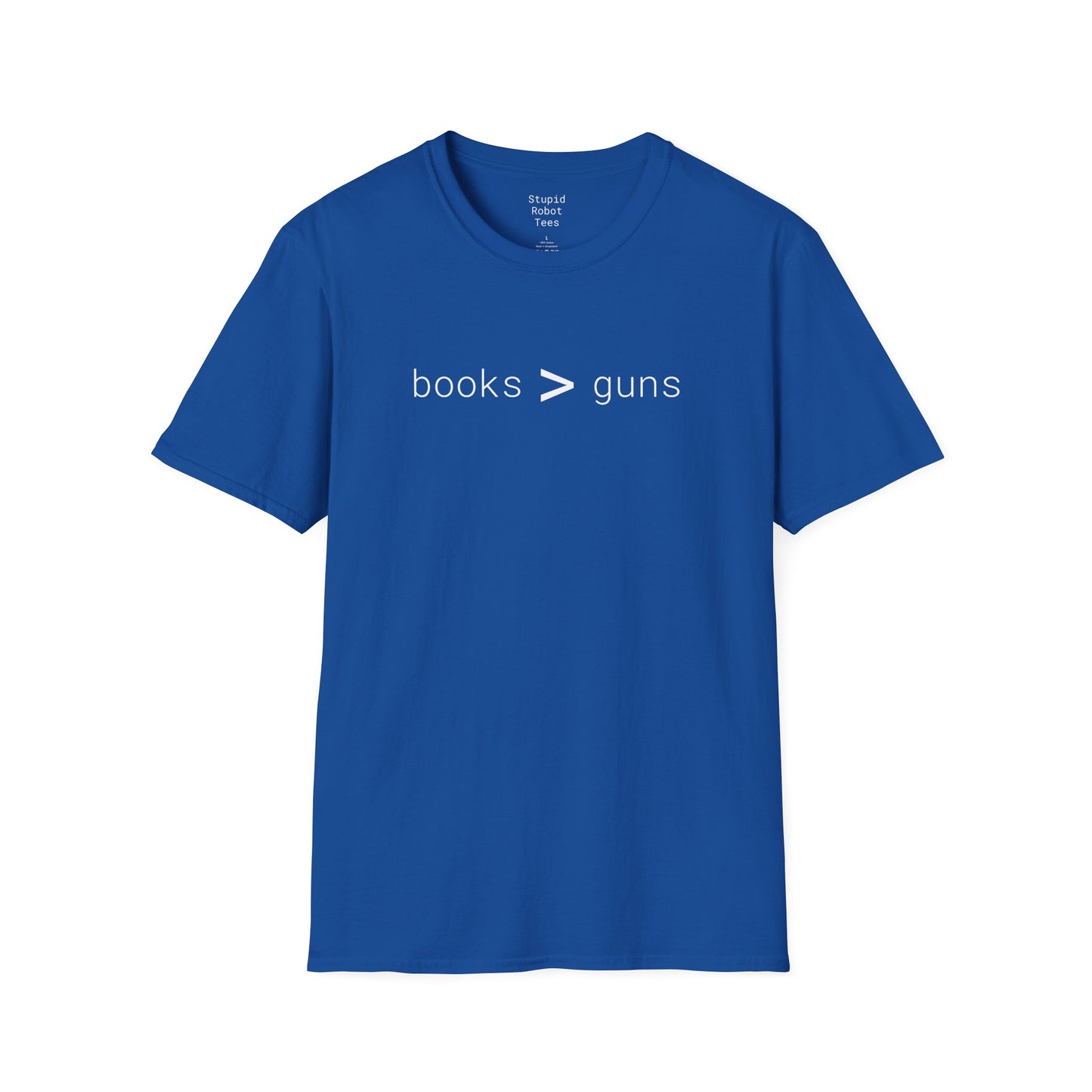books > guns - Unisex Softstyle T-Shirt