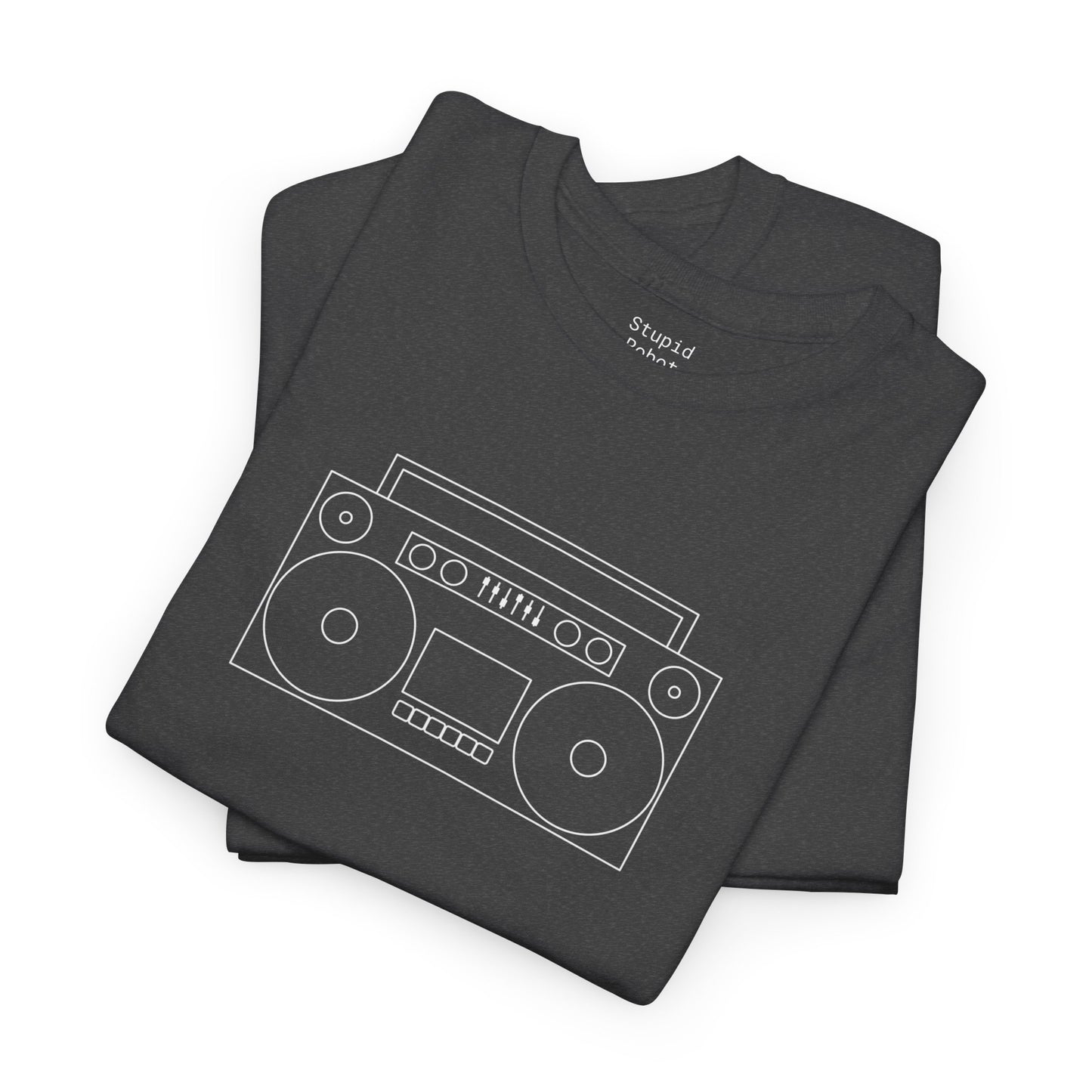 Retro Boombox - Unisex Heavy Cotton T-Shirt