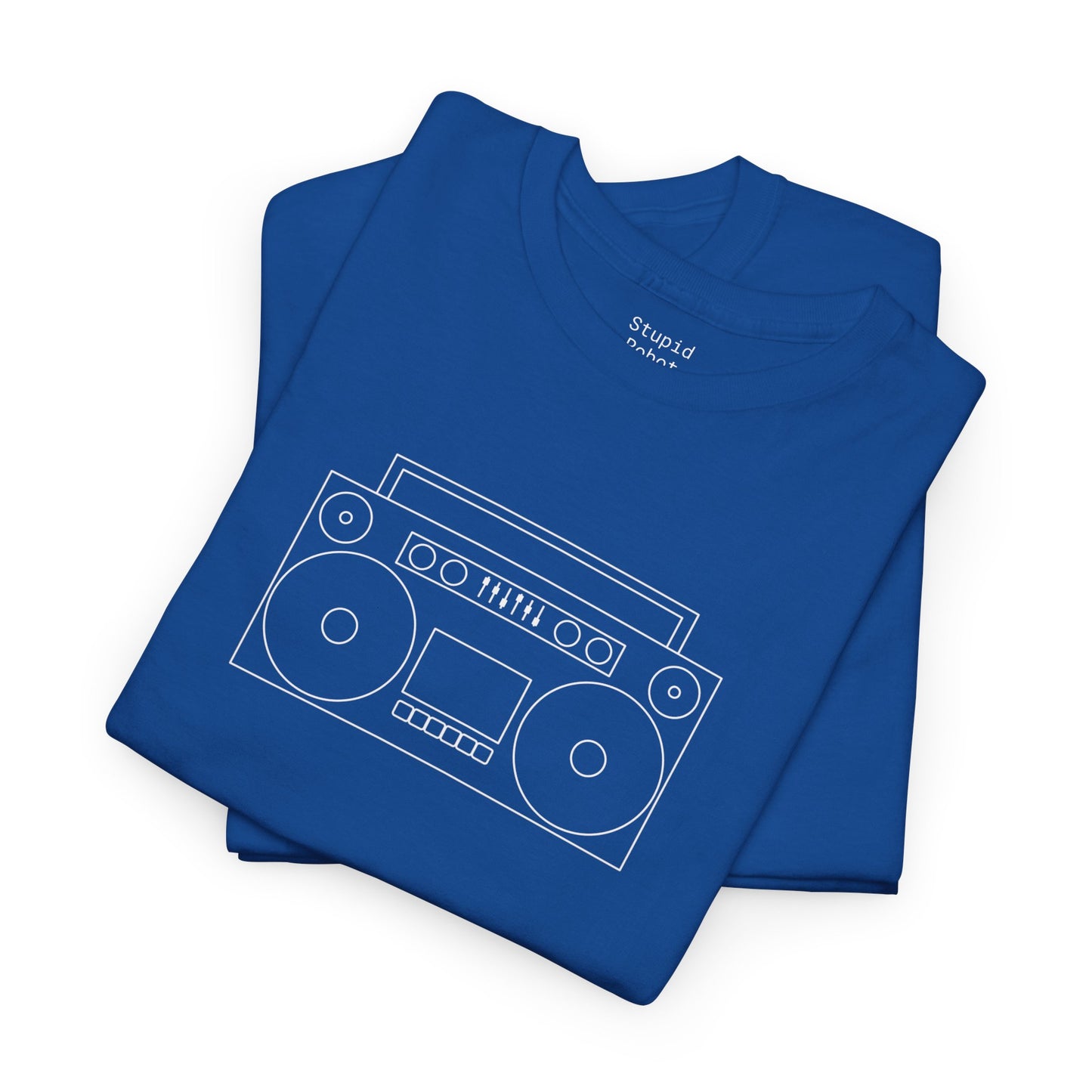 Retro Boombox - Unisex Heavy Cotton T-Shirt