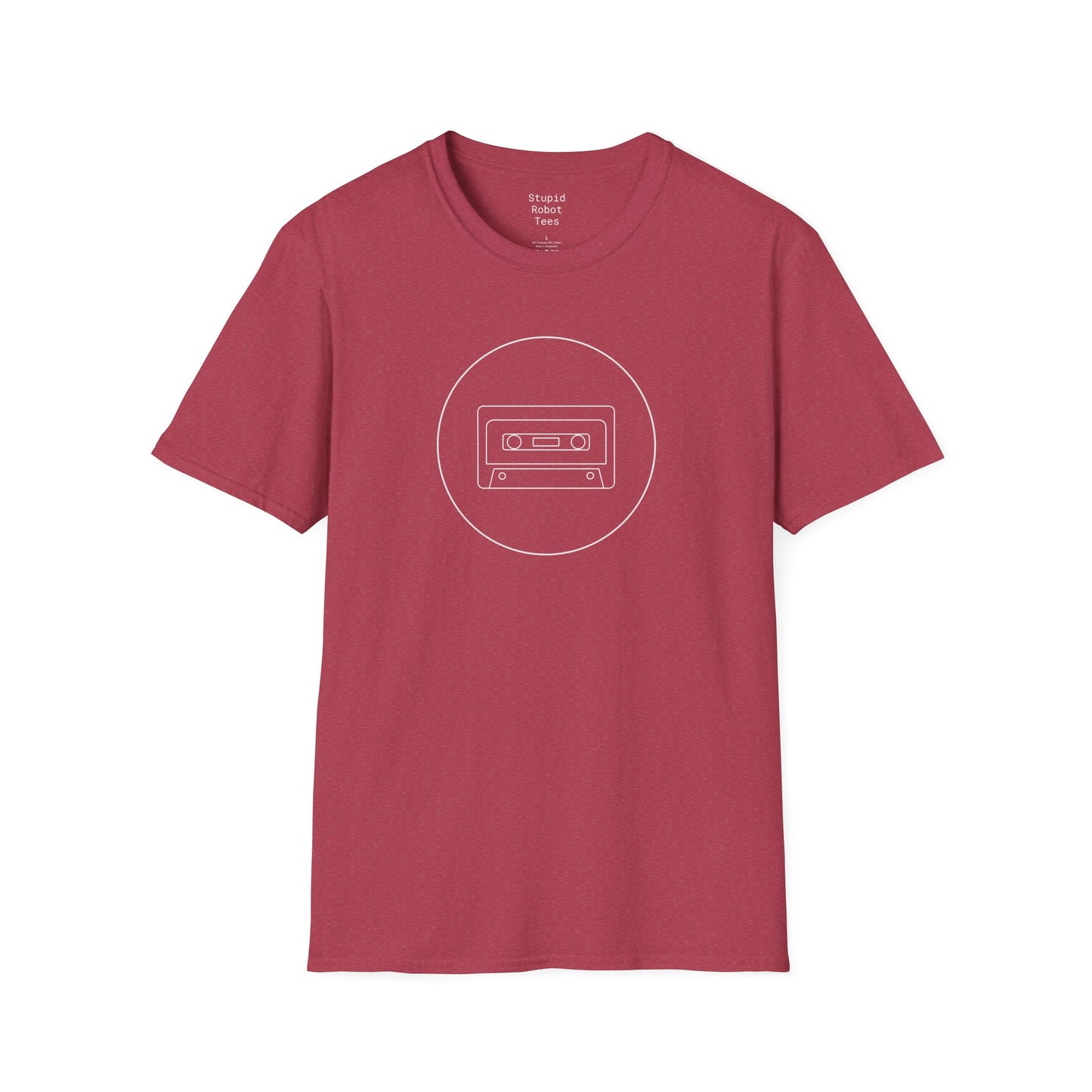 Retro Cassette Tape - Unisex Softstyle T-Shirt