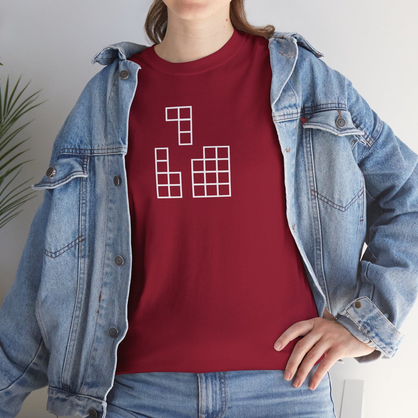 Tetris L - Unisex Heavy Cotton T-Shirt