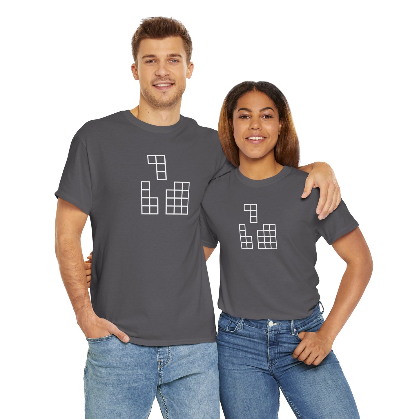 Tetris L - Unisex Heavy Cotton T-Shirt