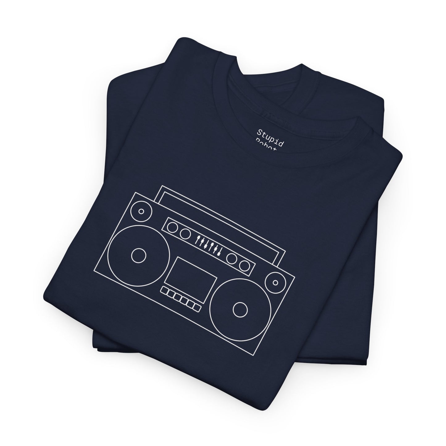 Retro Boombox - Unisex Heavy Cotton T-Shirt