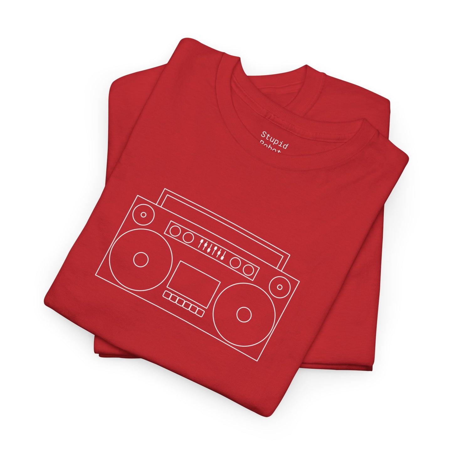 Retro Boombox - Unisex Heavy Cotton T-Shirt