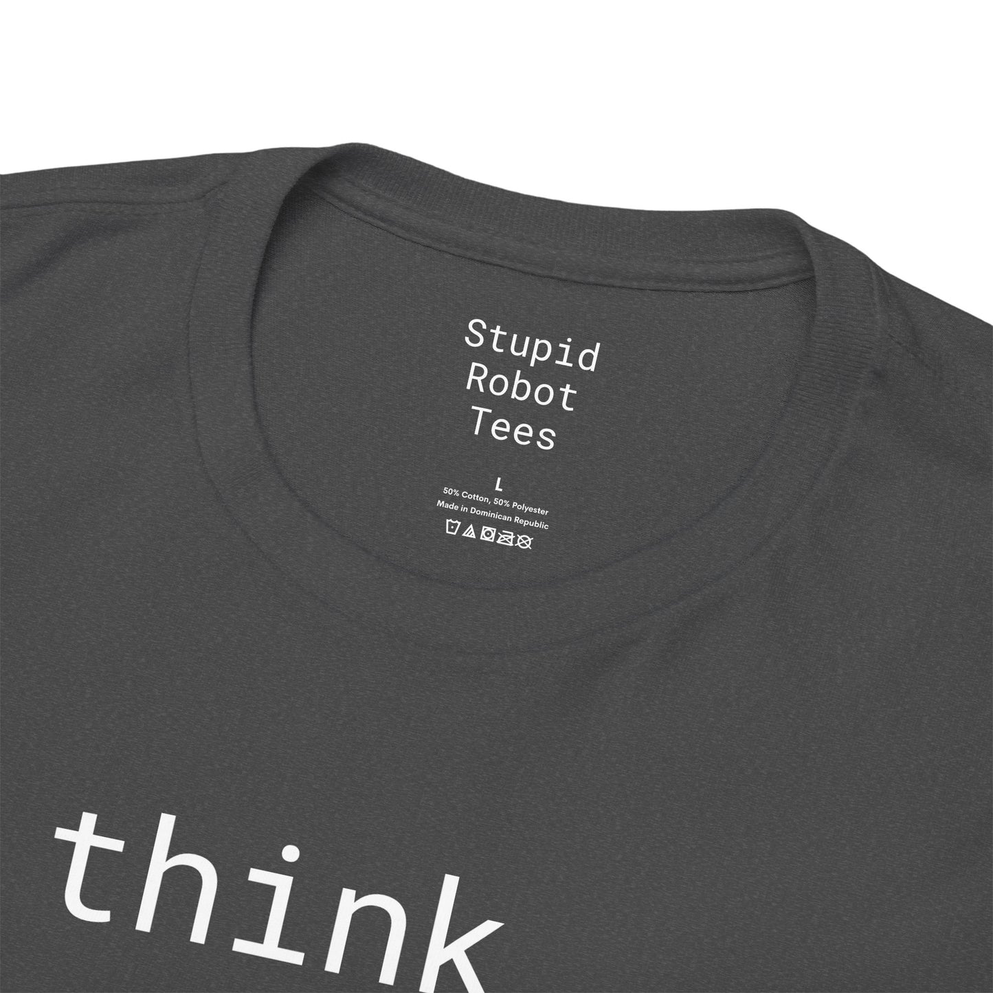 think outside the black box - Unisex Heavy Cotton T-Shirt