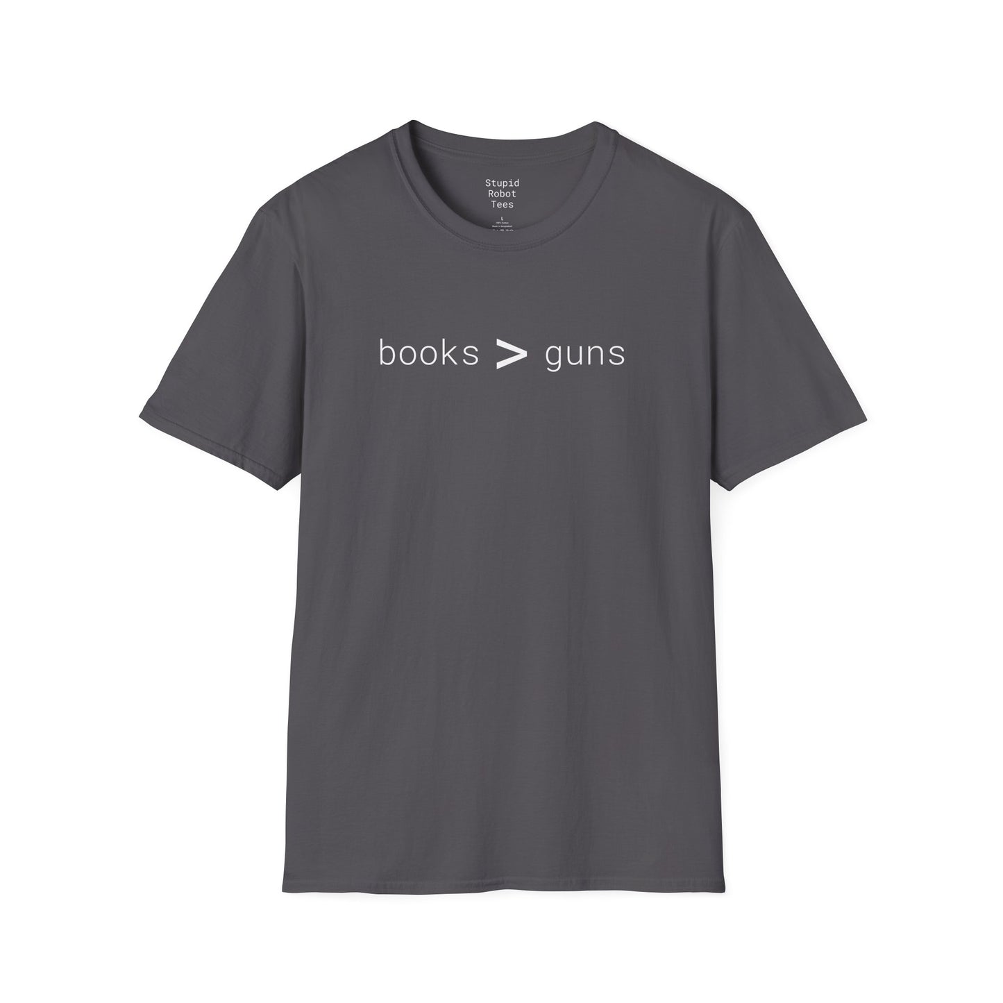 books > guns - Unisex Softstyle T-Shirt