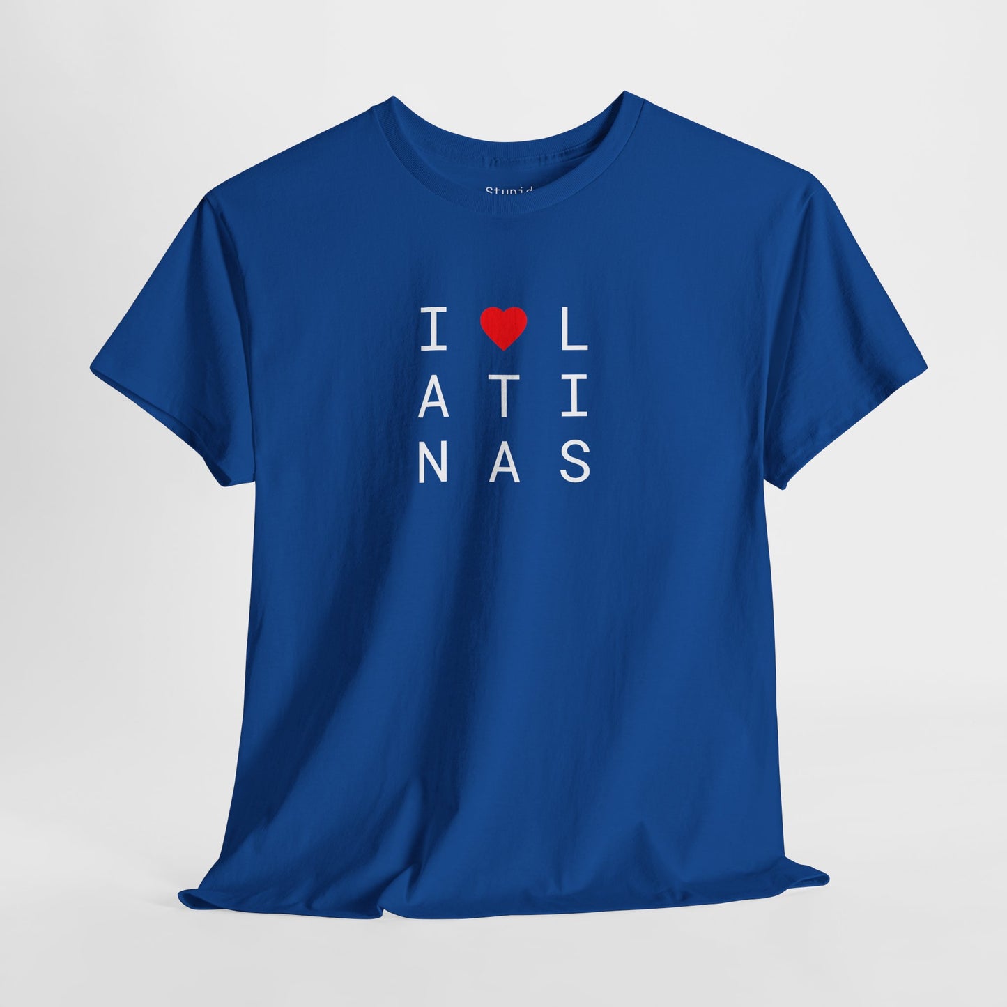 I <heart> LATINAS (2 color) - Unisex Heavy Cotton T-Shirt