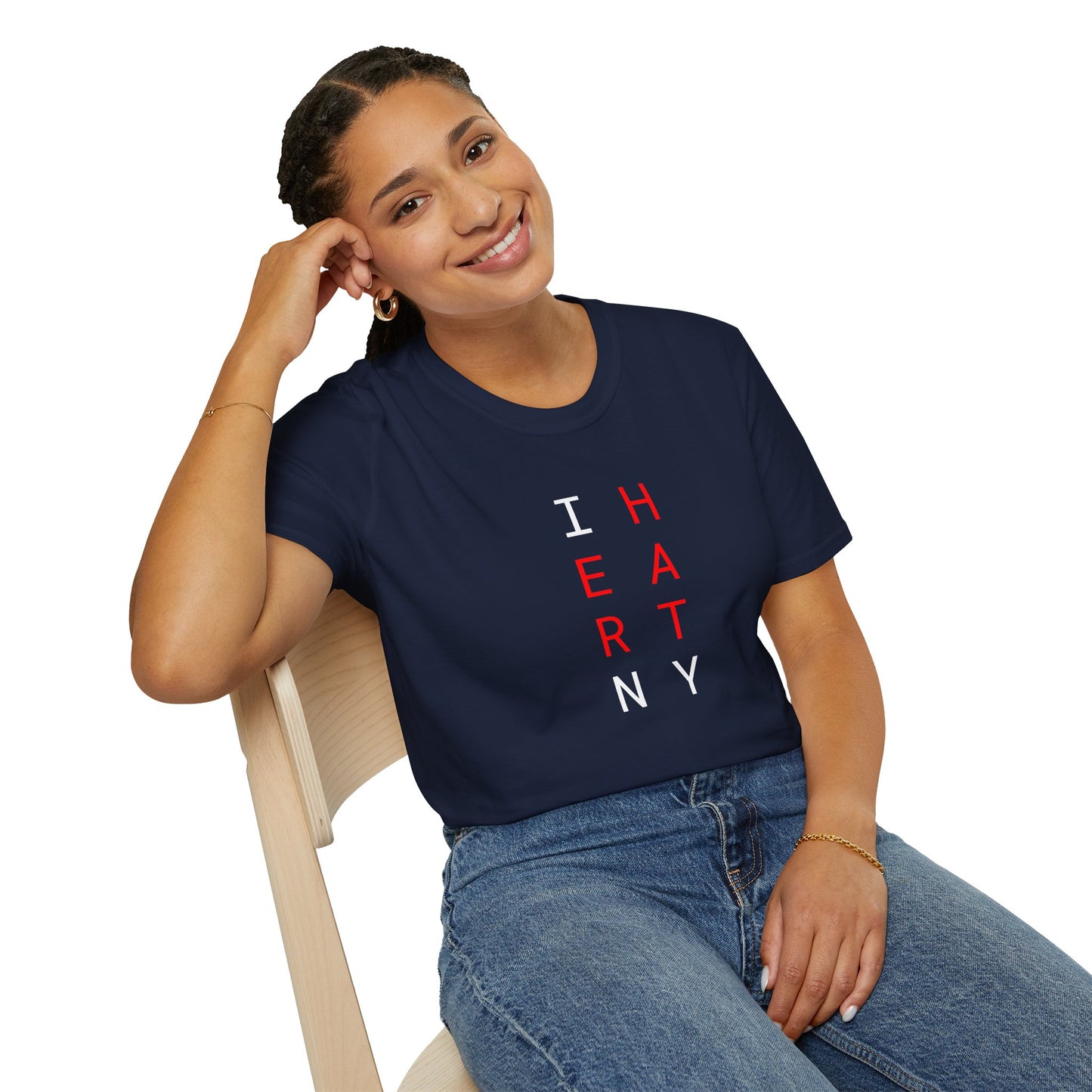 I HEART NY (2 color) - Unisex Softstyle T-Shirt