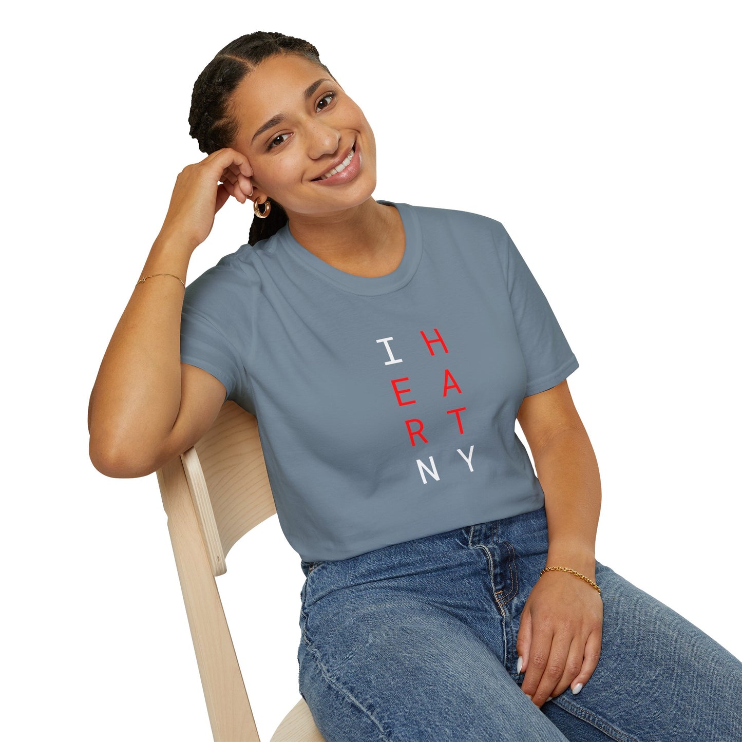 I HEART NY (2 color) - Unisex Softstyle T-Shirt