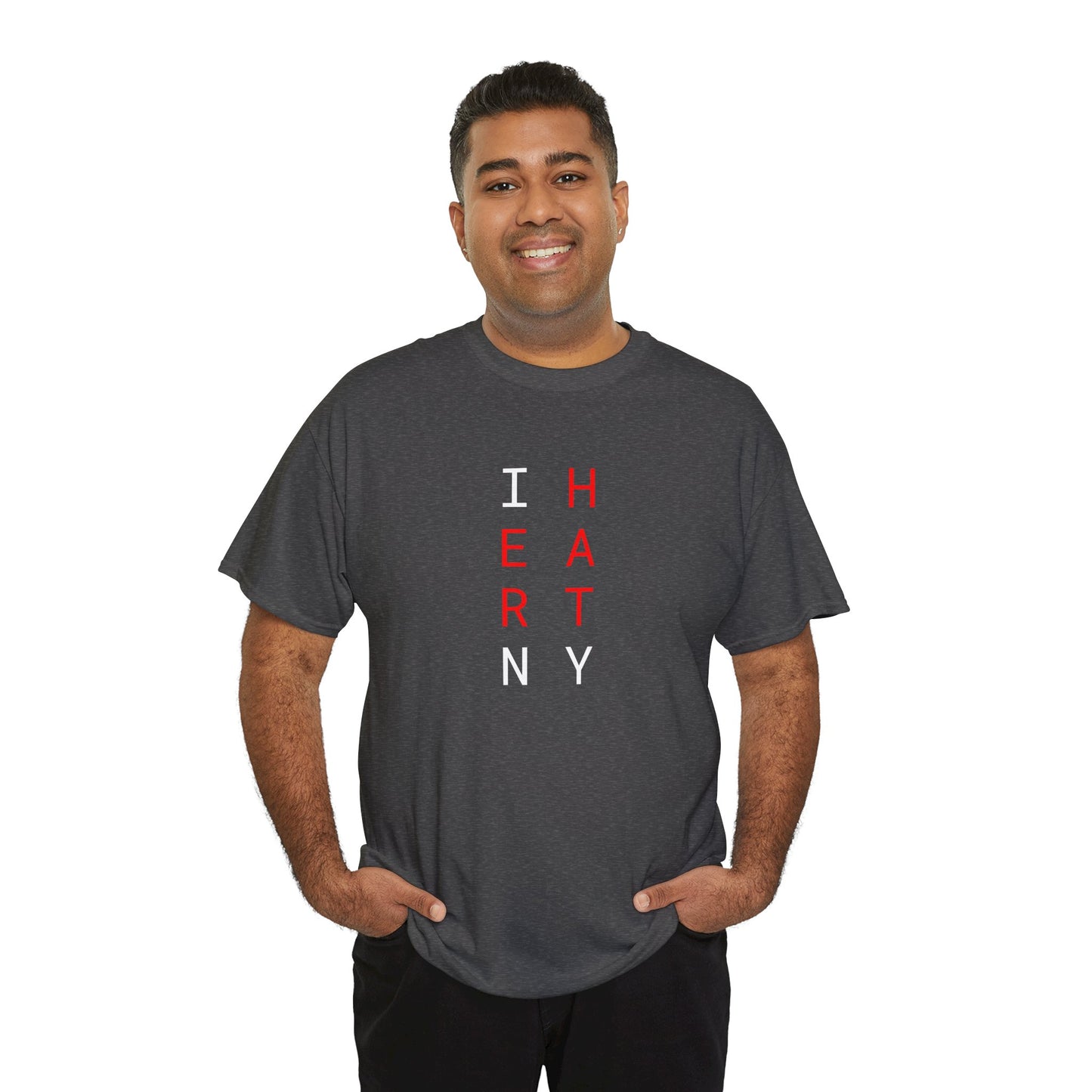 I HEART NY (2 color) - Unisex Heavy Cotton T-Shirt