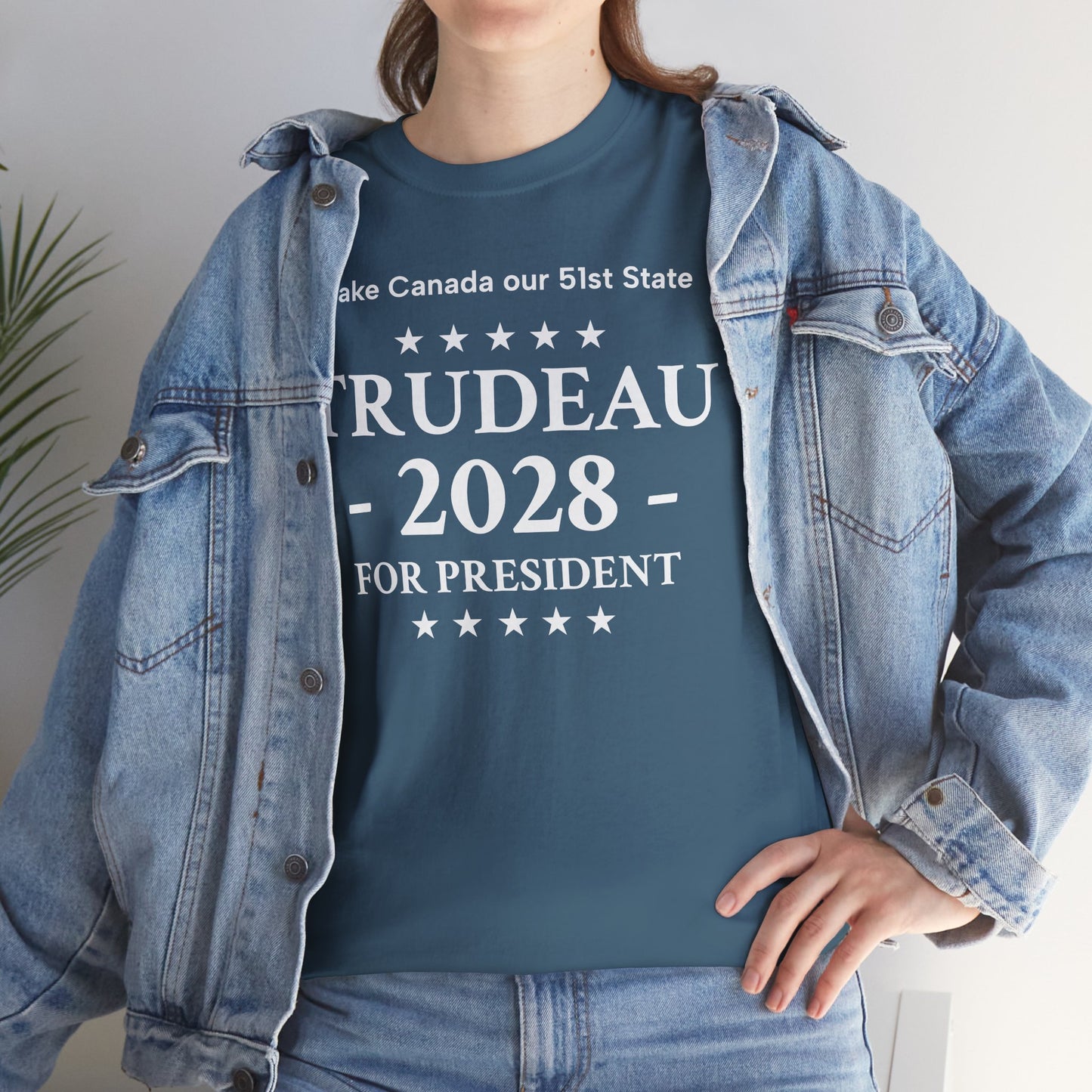 Trudeau 2028 - Unisex Heavy Cotton T-Shirt