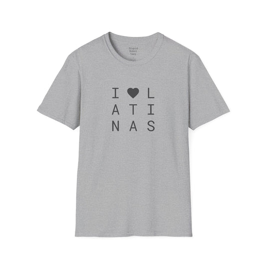 I <heart> LATINAS - Unisex Softstyle T-Shirt