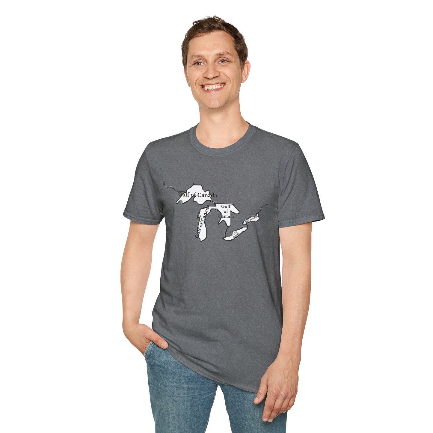 Gulf of Canada - Unisex Softstyle T-Shirt