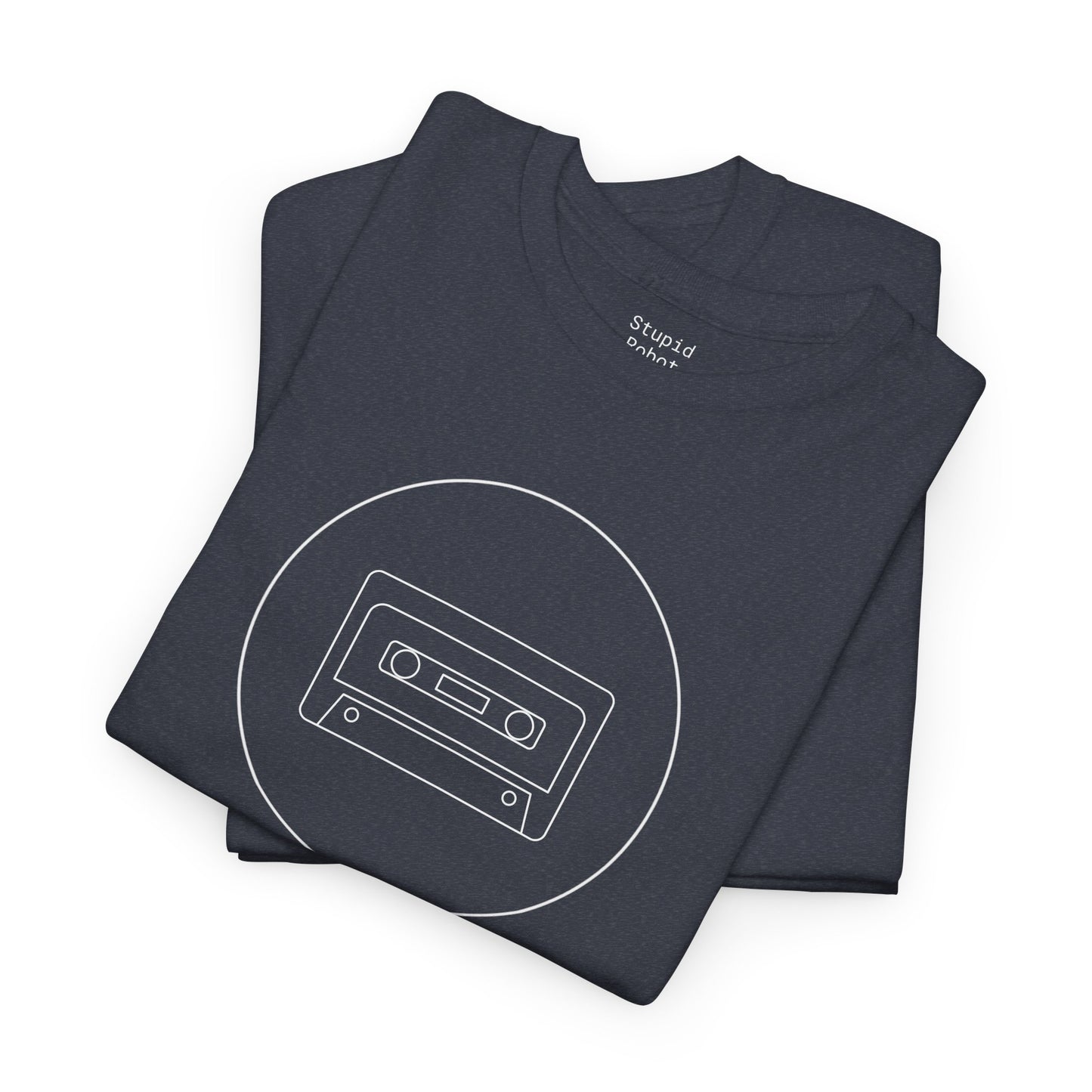 Retro Cassette Tape - Unisex Heavy Cotton T-Shirt