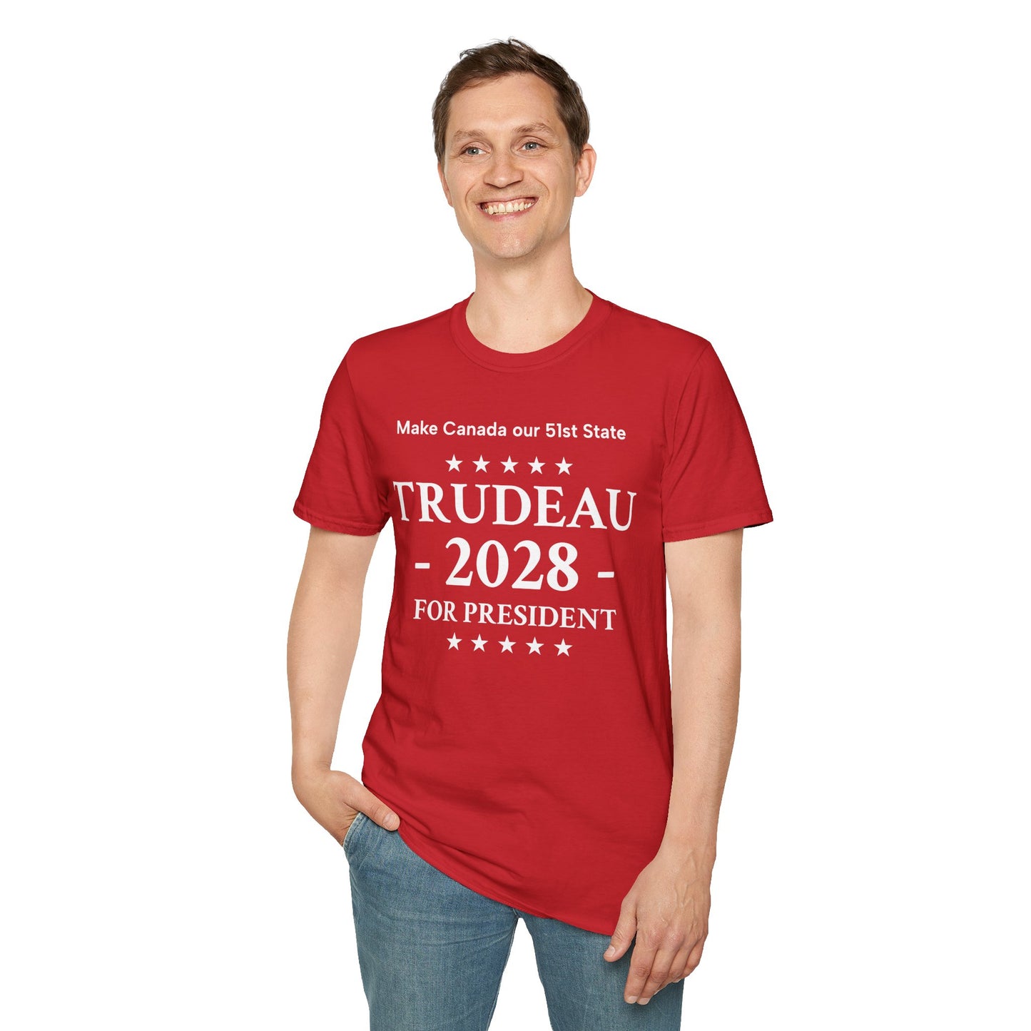 Trudeau 2028 - Unisex Softstyle T-Shirt