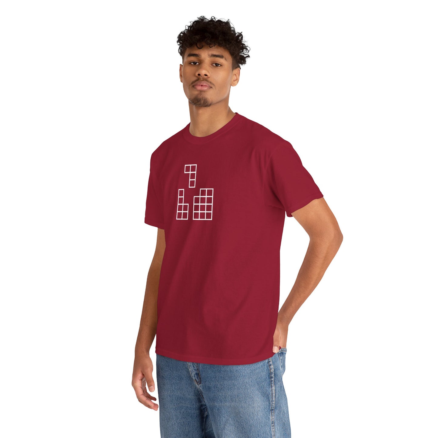 Tetris L - Unisex Heavy Cotton T-Shirt