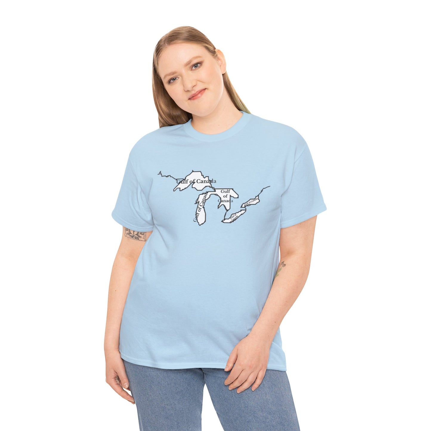 Gulf of Canada - Unisex Heavy Cotton T-Shirt