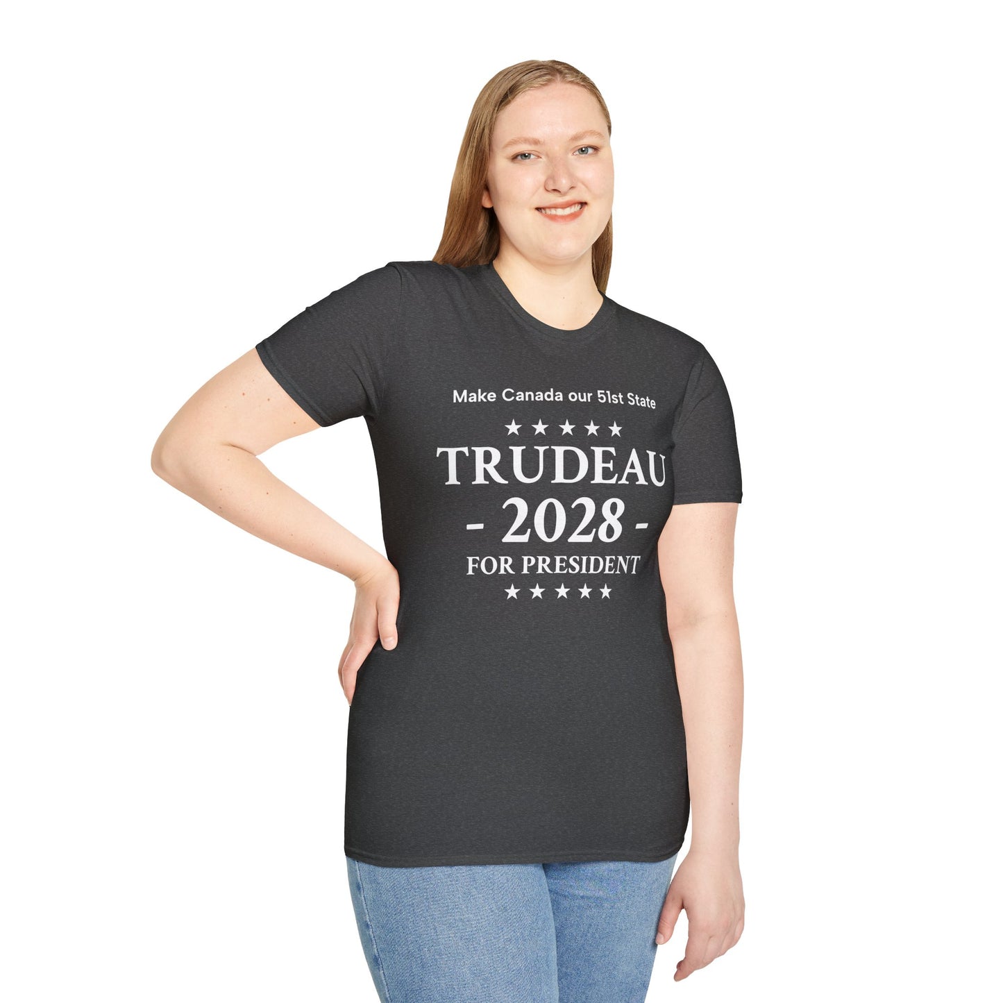 Trudeau 2028 - Unisex Softstyle T-Shirt