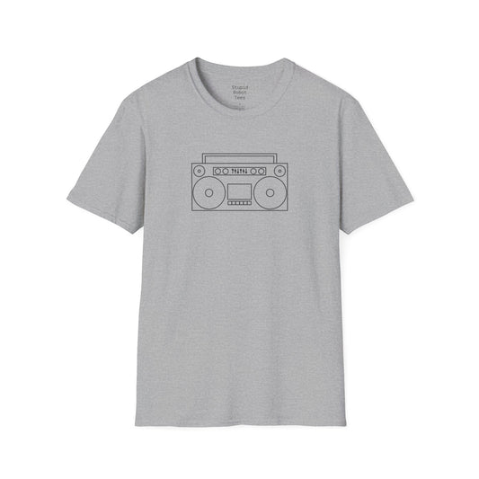 Retro Boombox - Unisex Softstyle T-Shirt